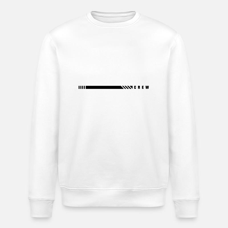 CREW - Stanley/Stella Unisex Bio-Sweatshirt ROLLER - Weiß