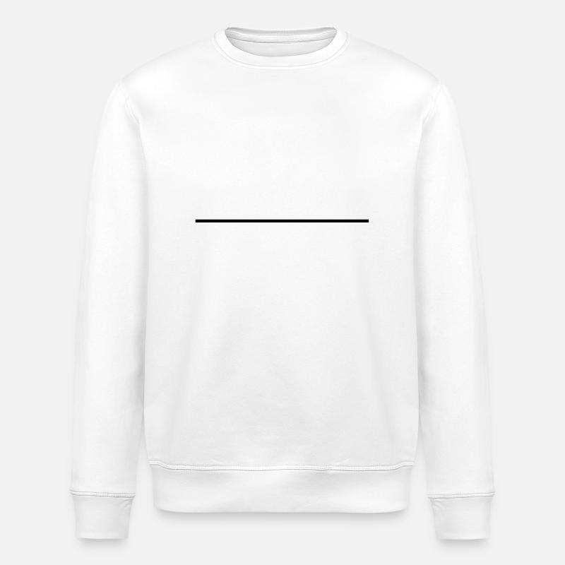 au trait - Sweat bio ROLLER Stanley/Stella Unisexe - blanc