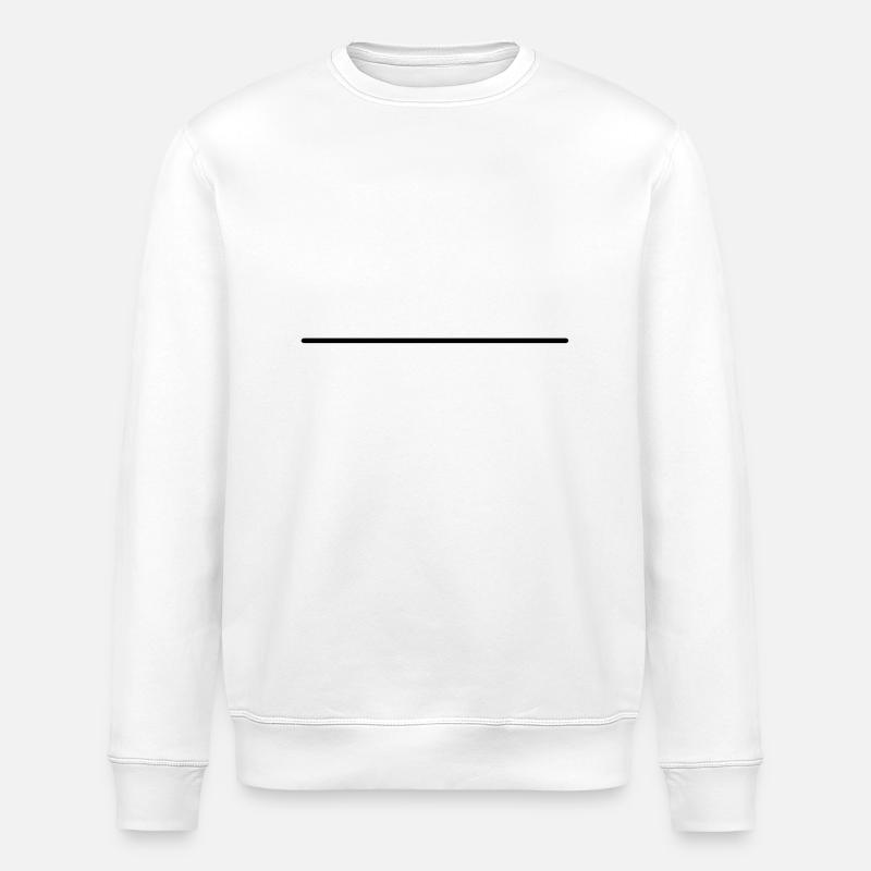 strich__f1 - Stanley/Stella Unisex Bio-Sweatshirt ROLLER - Weiß