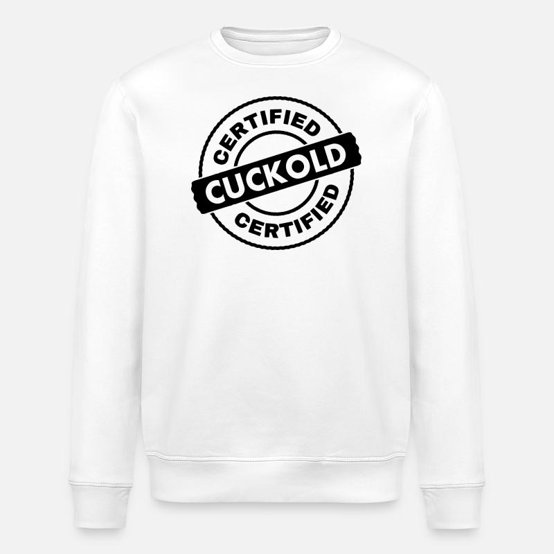 cuckold - Stanley/Stella Unisex Bio-Sweatshirt ROLLER - Weiß