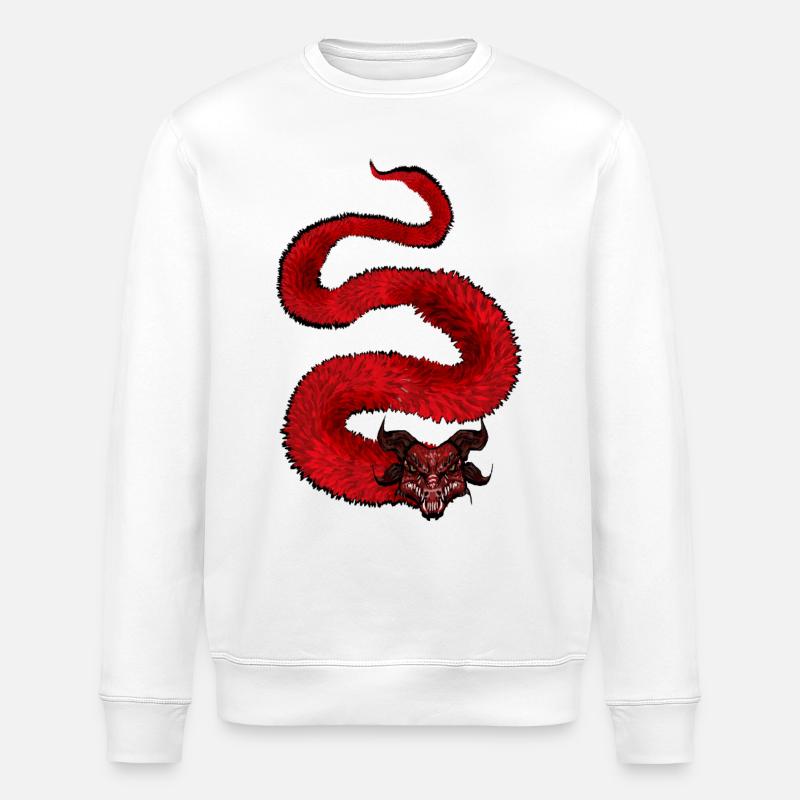 dragon - Sweat bio ROLLER Stanley/Stella Unisexe - blanc