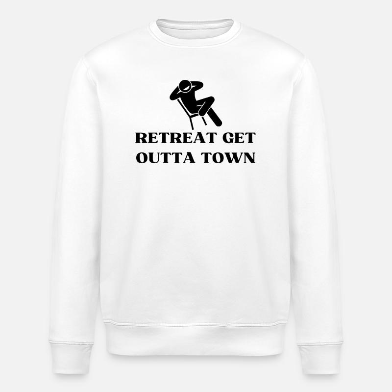 Ruhestand - Stanley/Stella Unisex Bio-Sweatshirt ROLLER - Weiß