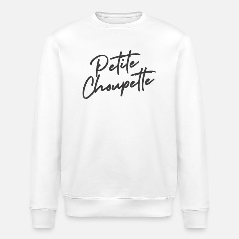 Kleine Choupette - Stanley/Stella Unisex Bio-Sweatshirt ROLLER - Weiß