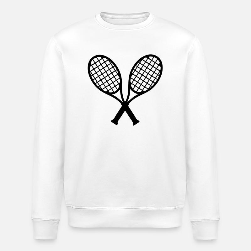 Tennis - Stanley/Stella Unisex Bio-Sweatshirt ROLLER - Weiß