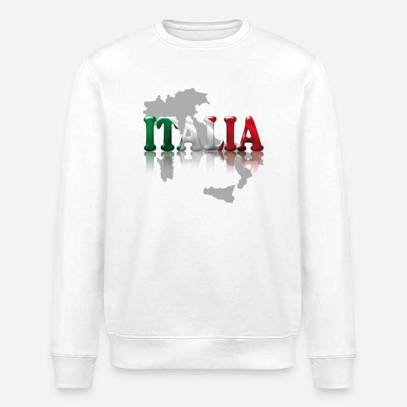 italia2 - Sweat bio ROLLER Stanley/Stella Unisexe - blanc