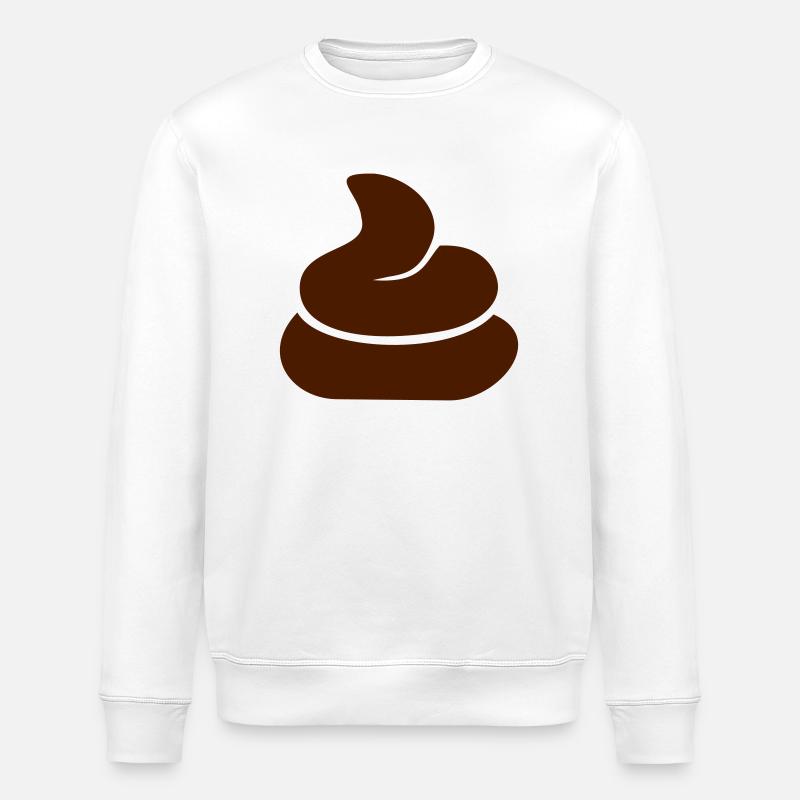 Shit - Stanley/Stella ROLLER Unisex Organic Sweatshirt - white