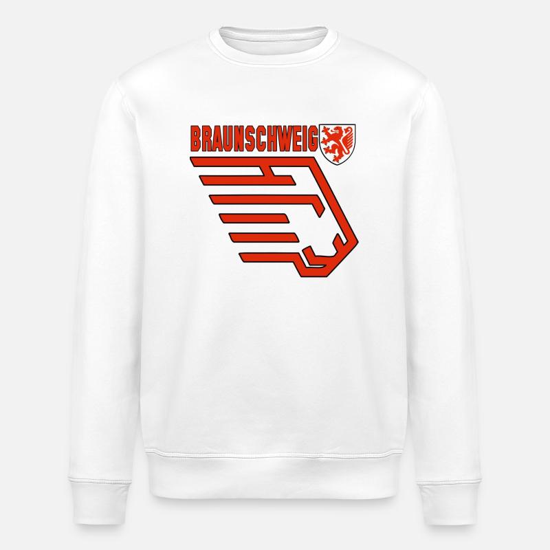 Braunschweig - Stanley/Stella Unisex Bio-Sweatshirt ROLLER - Weiß