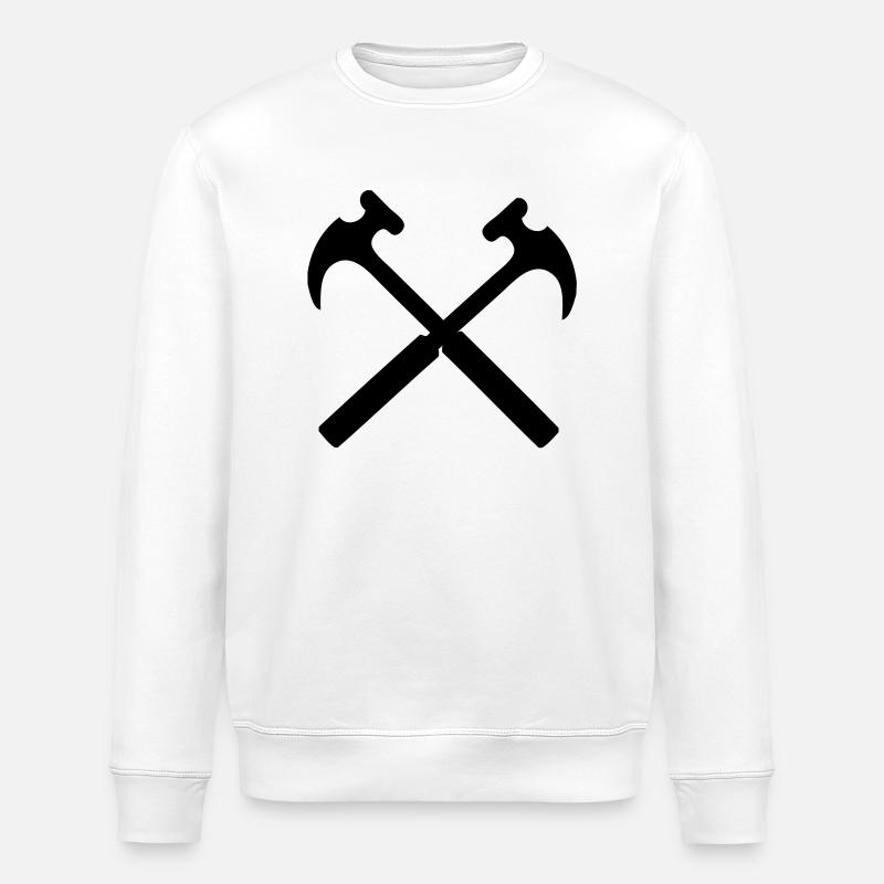 Hammer - Stanley/Stella Unisex Bio-Sweatshirt ROLLER - Weiß