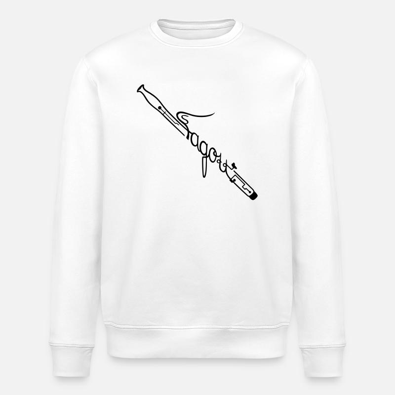 Fagott - Stanley/Stella Unisex Bio-Sweatshirt ROLLER - Weiß
