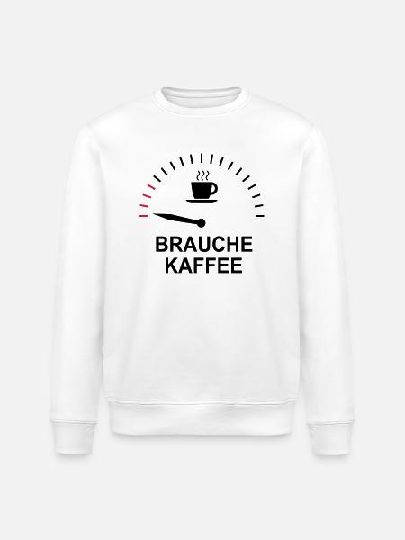 Kaffee - Stanley/Stella Unisex Bio-Sweatshirt ROLLER - Weiß