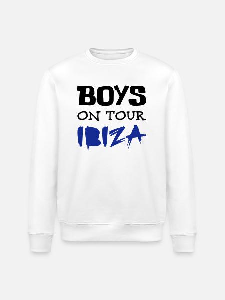 Ibiza - Stanley/Stella Unisex Bio-Sweatshirt ROLLER - Weiß