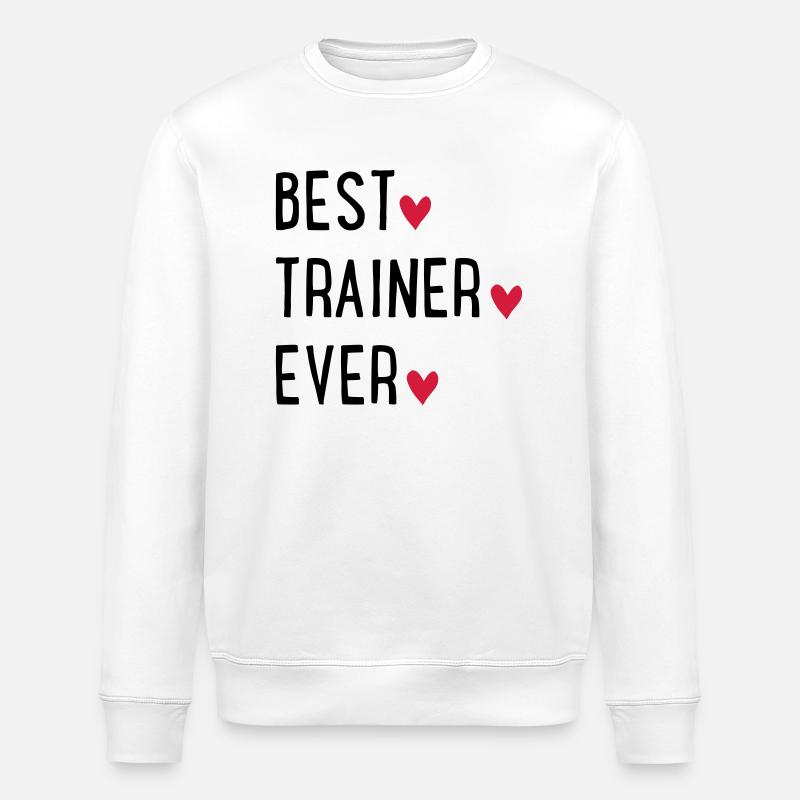 Trainer - Stanley/Stella ROLLER Unisex Organic Sweatshirt - white