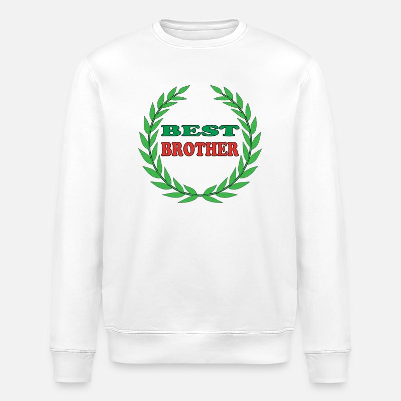 BEST BROTHER - Sweat bio ROLLER Stanley/Stella Unisexe - blanc