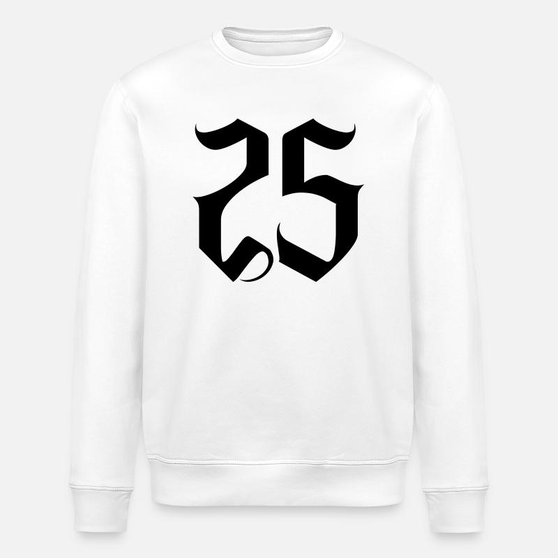 25 - Stanley/Stella Unisex Bio-Sweatshirt ROLLER - Weiß