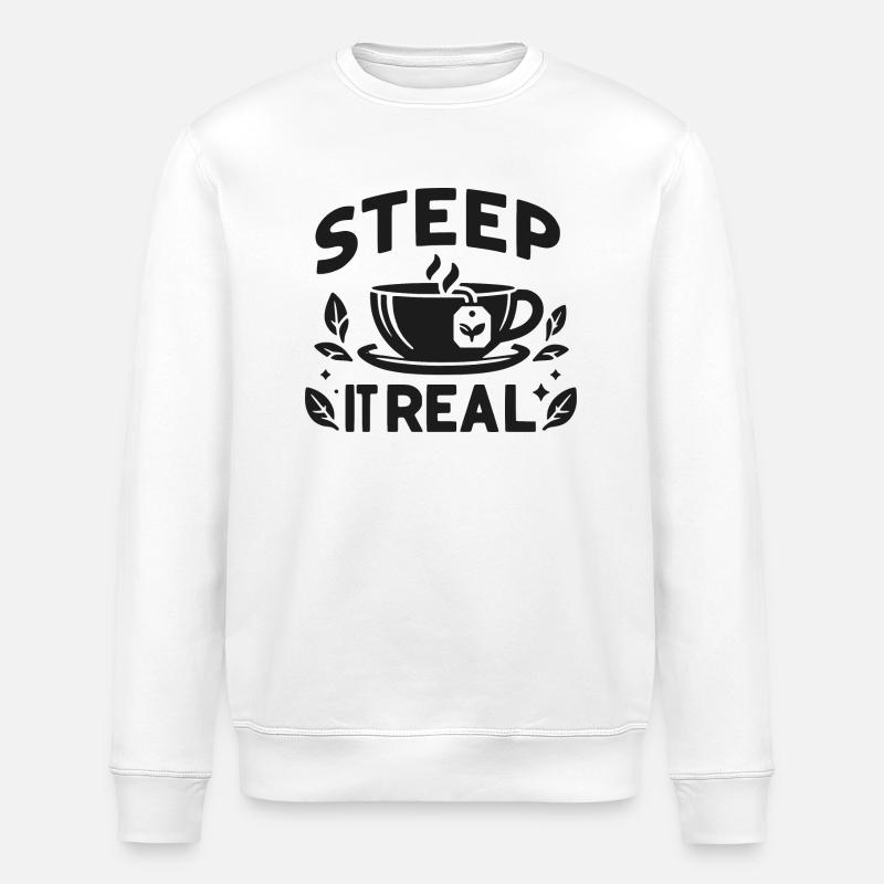 Imprégnez-le vraiment - Sweat bio ROLLER Stanley/Stella Unisexe - blanc