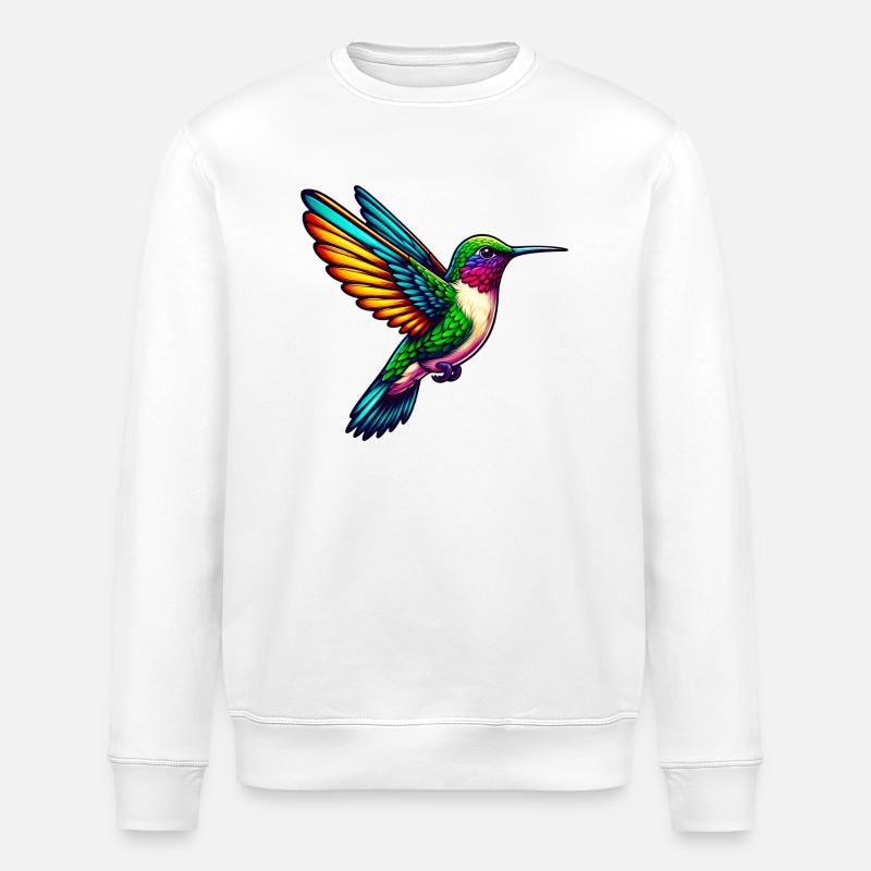 Colibri - Sweat bio ROLLER Stanley/Stella Unisexe - blanc