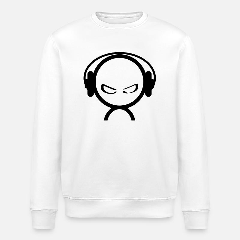 dj - Sweat bio ROLLER Stanley/Stella Unisexe - blanc