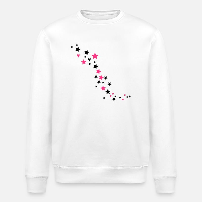 Sterne - Stanley/Stella Unisex Bio-Sweatshirt ROLLER - Weiß