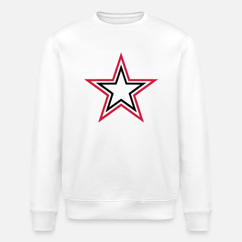 stars - Sweat bio ROLLER Stanley/Stella Unisexe - blanc