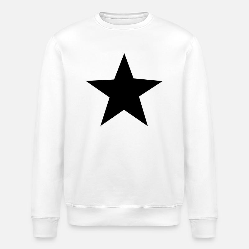 the star - Stanley/Stella Unisex Bio-Sweatshirt ROLLER - Weiß