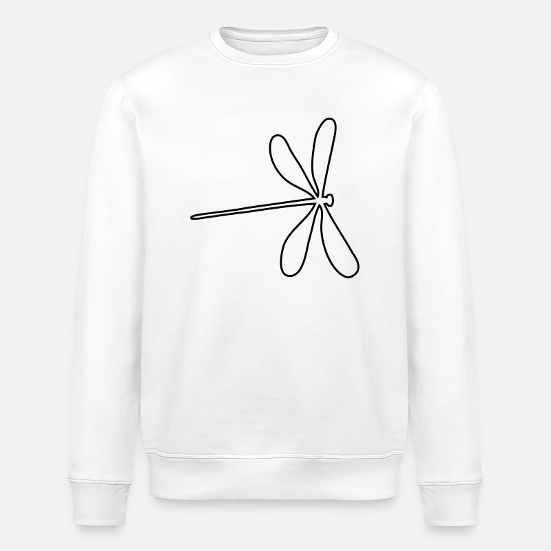 libelle - Stanley/Stella Unisex Bio-Sweatshirt ROLLER - Weiß