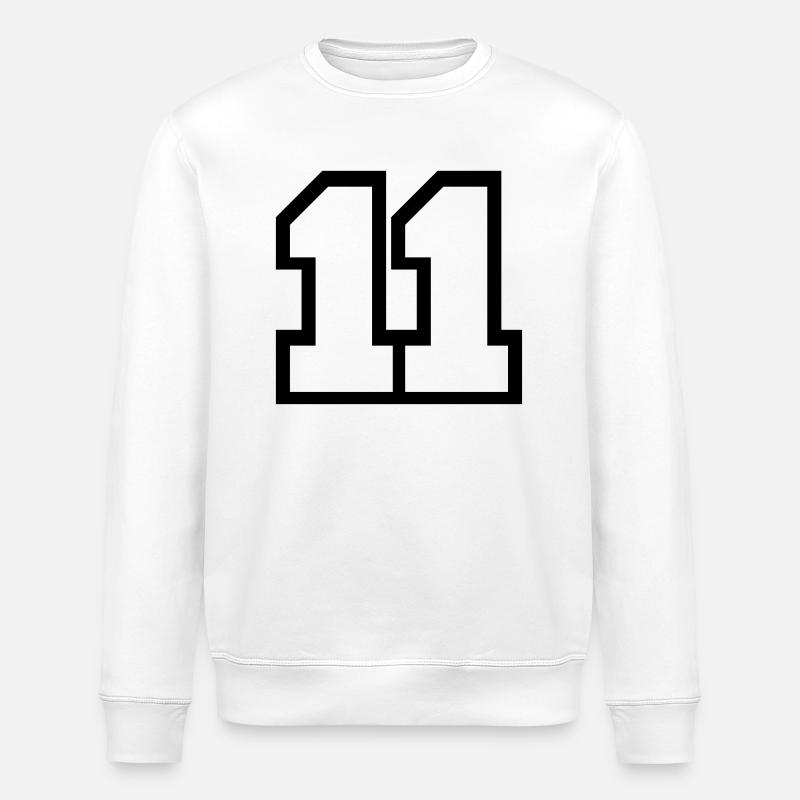 11 - Stanley/Stella Unisex Bio-Sweatshirt ROLLER - Weiß