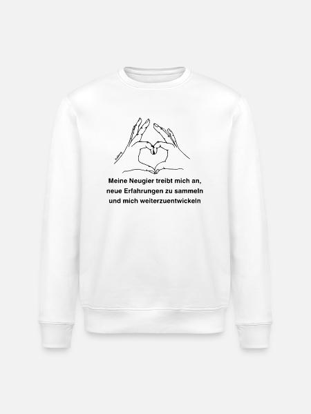 Zodiac sign Gemini - Stanley/Stella ROLLER Unisex Organic Sweatshirt - white