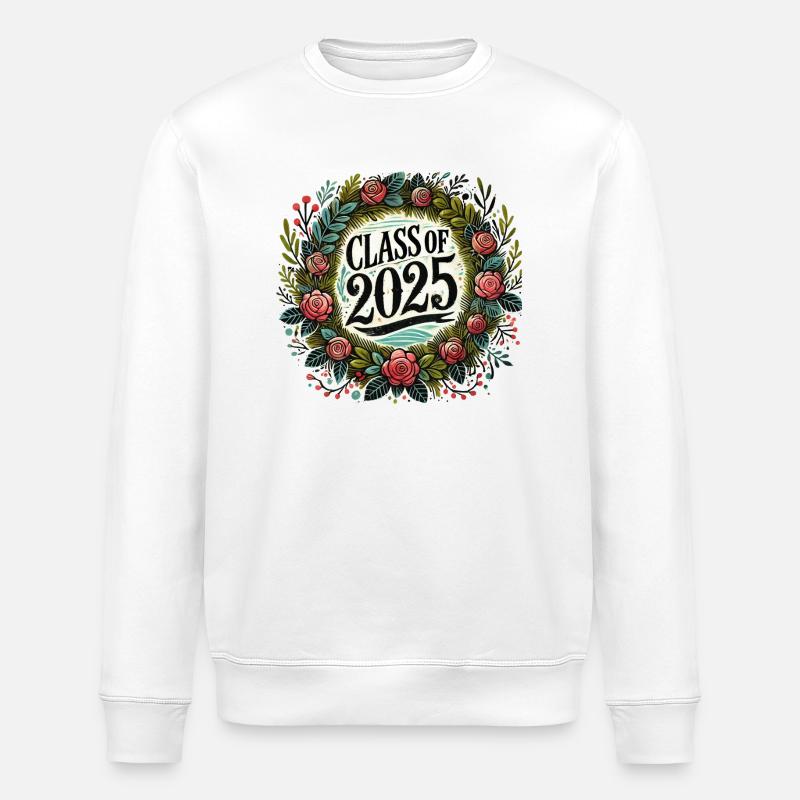 Classe de 2025 - Sweat bio ROLLER Stanley/Stella Unisexe - blanc