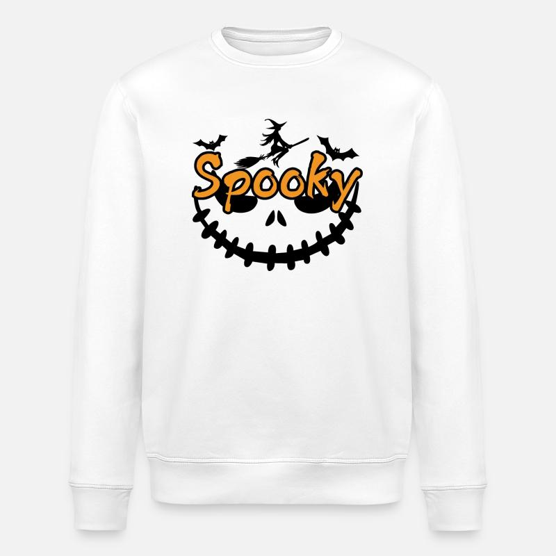 Étrange - Sweat bio ROLLER Stanley/Stella Unisexe - blanc