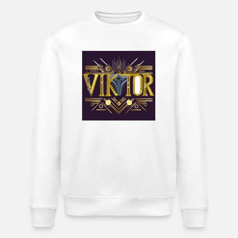Viktor - Stanley/Stella Unisex Bio-Sweatshirt ROLLER - Weiß