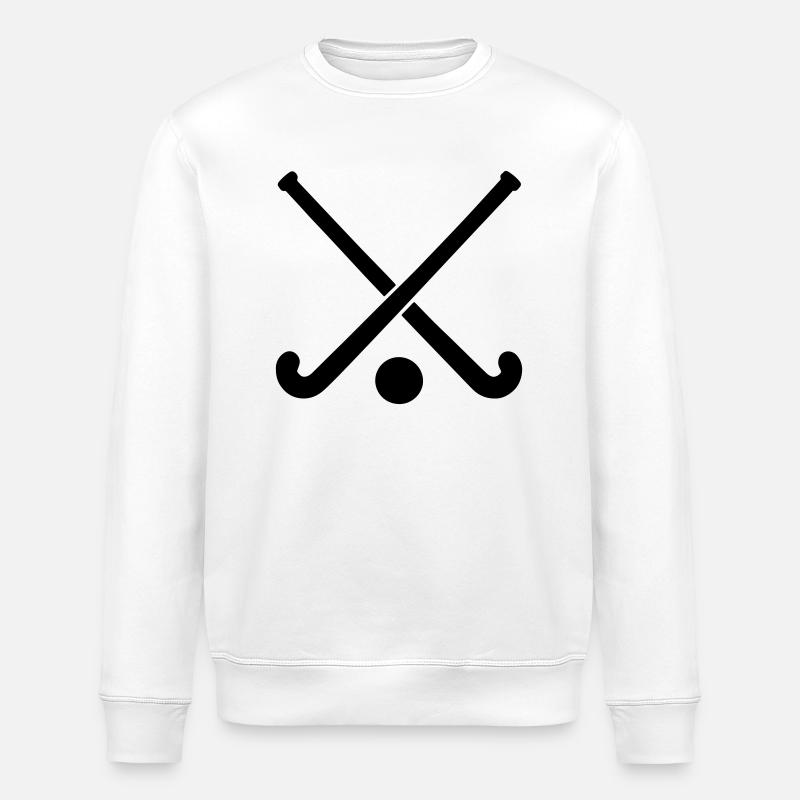 Icône du hockey sur gazon - Sweat bio ROLLER Stanley/Stella Unisexe - blanc
