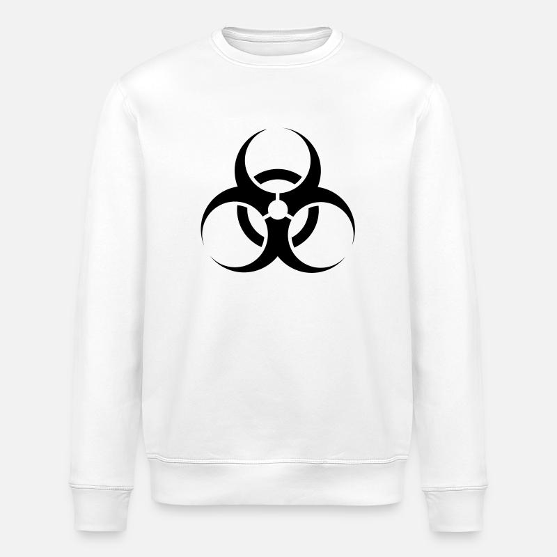 Biohazard - Sweat bio ROLLER Stanley/Stella Unisexe - blanc