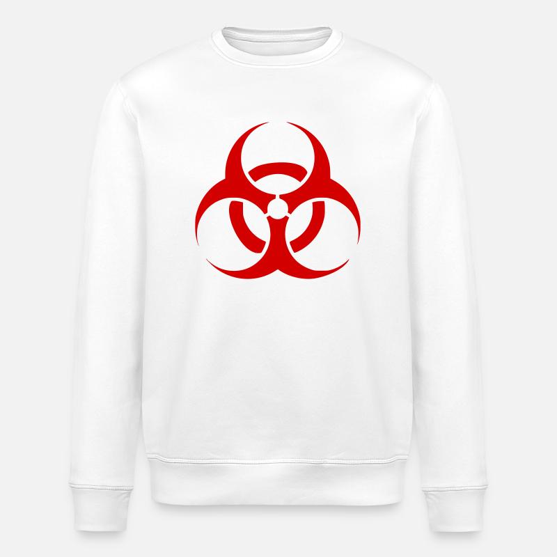 Biohazard - Sweat bio ROLLER Stanley/Stella Unisexe - blanc