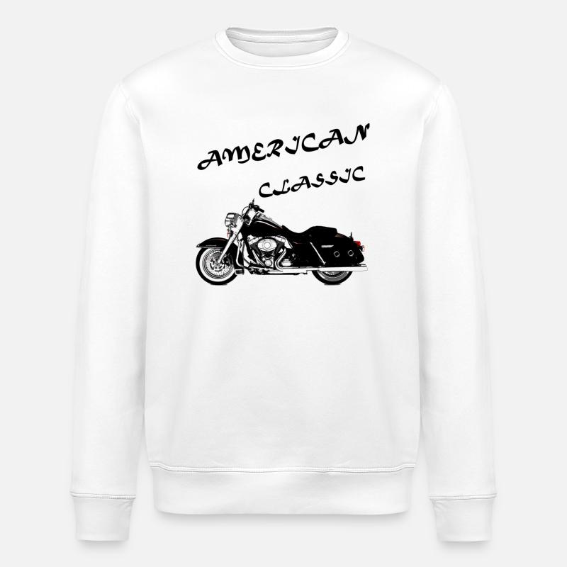 American Classic - Stanley/Stella Unisex Bio-Sweatshirt ROLLER - Weiß