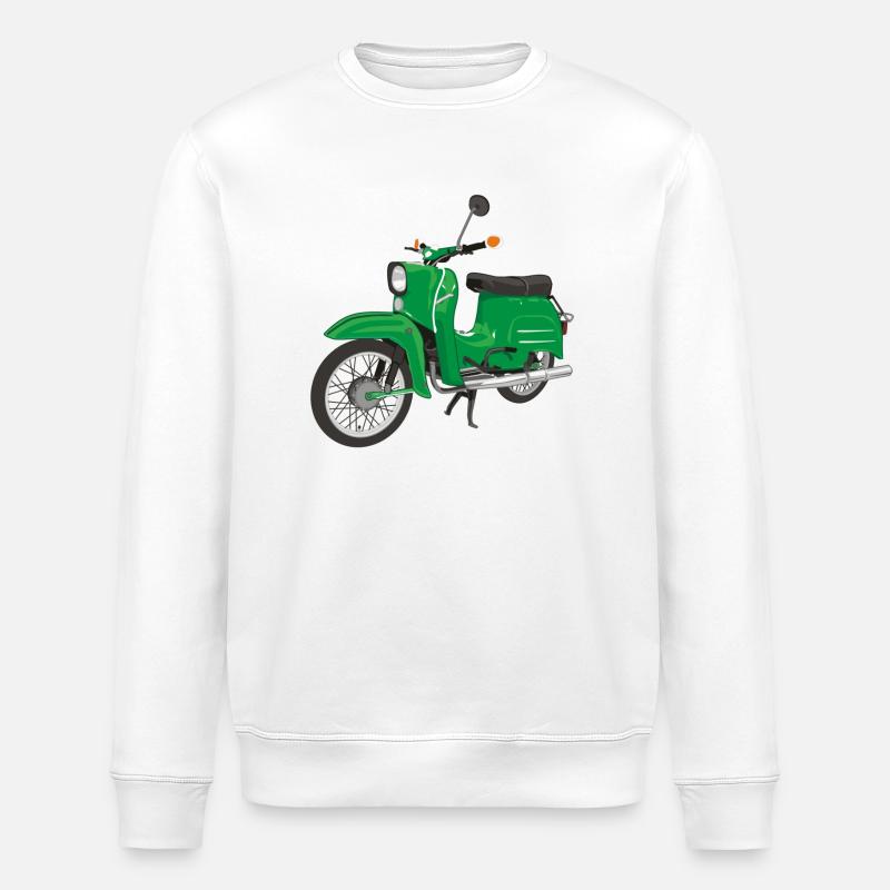 Simson Schwalbe - Stanley/Stella ROLLER Unisex Organic Sweatshirt - white
