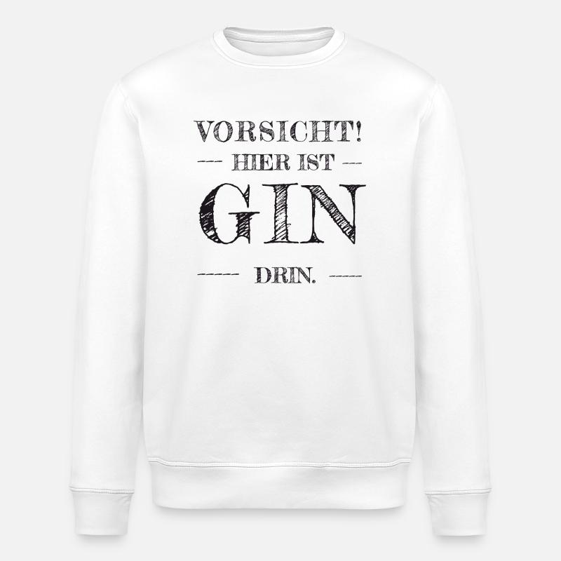 gin - Stanley/Stella Unisex Bio-Sweatshirt ROLLER - Weiß