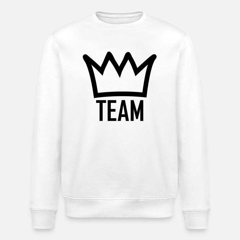 team - Stanley/Stella ROLLER Unisex Organic Sweatshirt - white