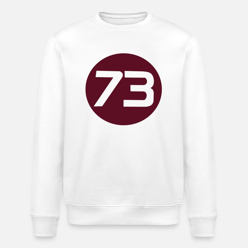 Die perfekte Zahl - Stanley/Stella Unisex Bio-Sweatshirt ROLLER - Weiß
