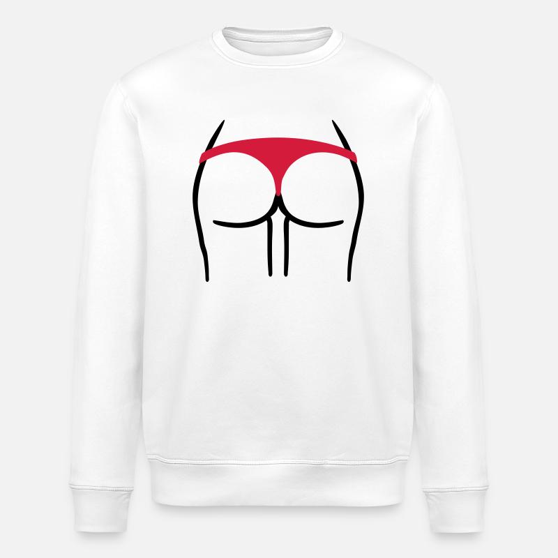 Ass - Stanley/Stella ROLLER Unisex Organic Sweatshirt - white