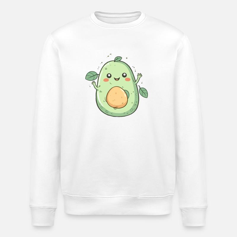 Avo Love - Stanley/Stella Unisex Bio-Sweatshirt ROLLER - Weiß