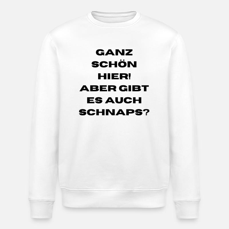 Schnaps - Stanley/Stella Unisex Bio-Sweatshirt ROLLER - Weiß