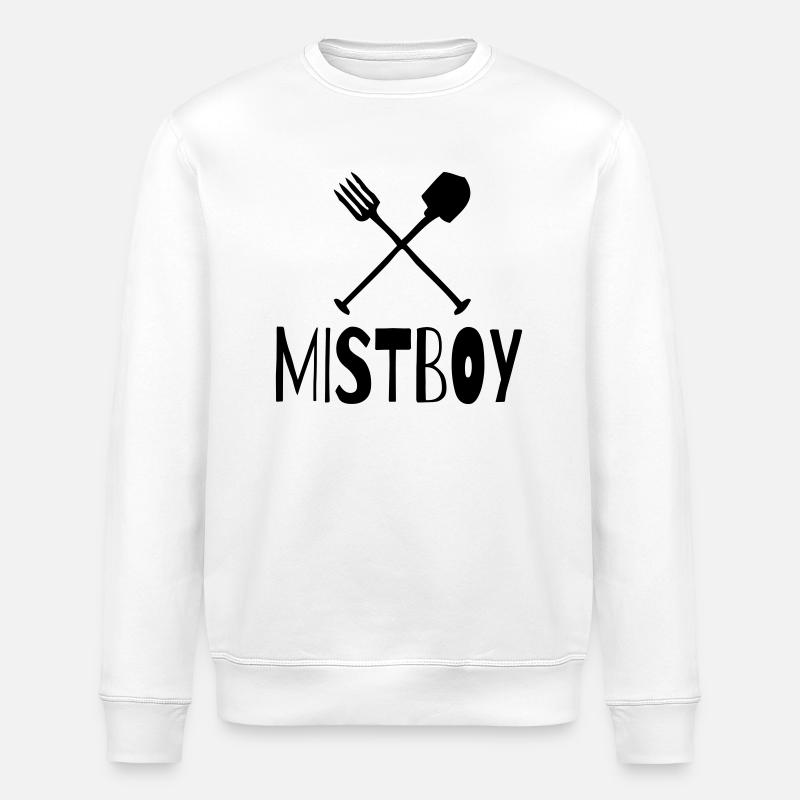 Garçon de brume - Sweat bio ROLLER Stanley/Stella Unisexe - blanc