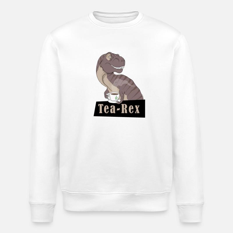 TEE-REX - Stanley/Stella Unisex Bio-Sweatshirt ROLLER - Weiß