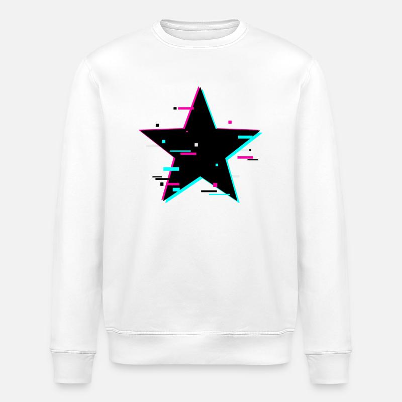 Star - Stanley/Stella Unisex Bio-Sweatshirt ROLLER - Weiß