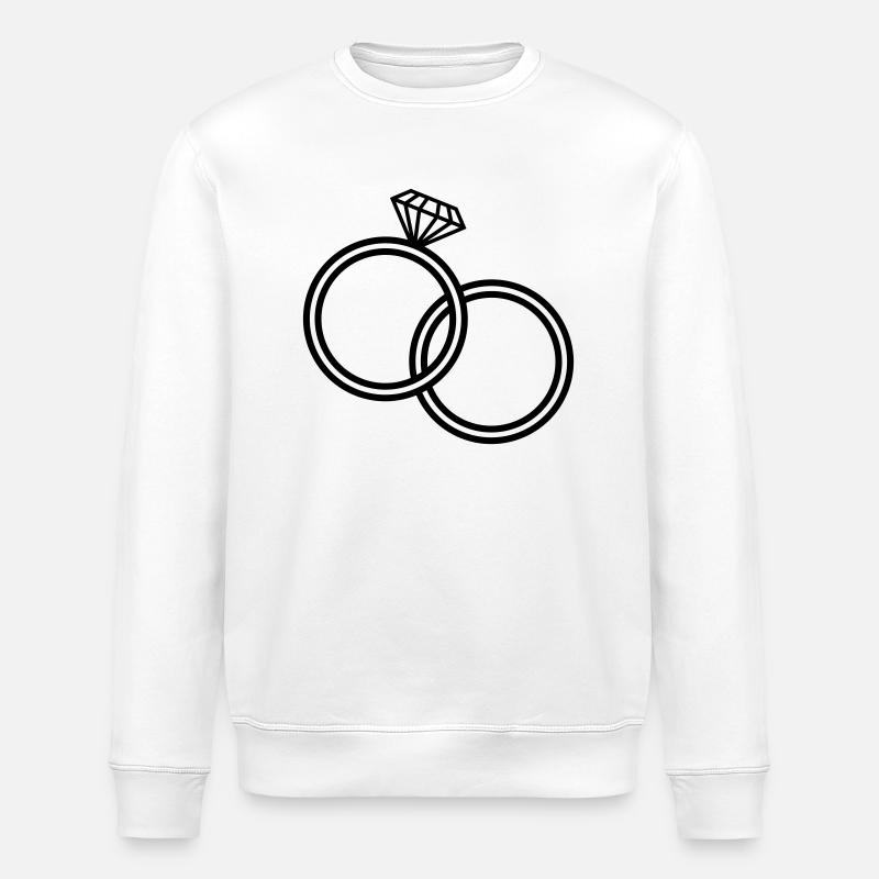 eheringe - Stanley/Stella Unisex Bio-Sweatshirt ROLLER - Weiß