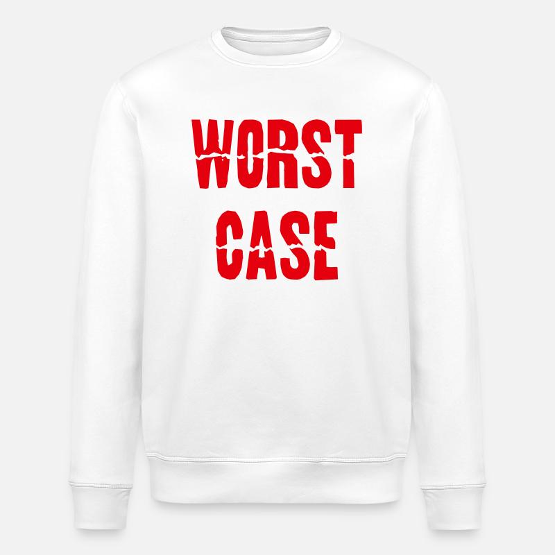 Worst Case - Stanley/Stella Unisex Bio-Sweatshirt ROLLER - Weiß