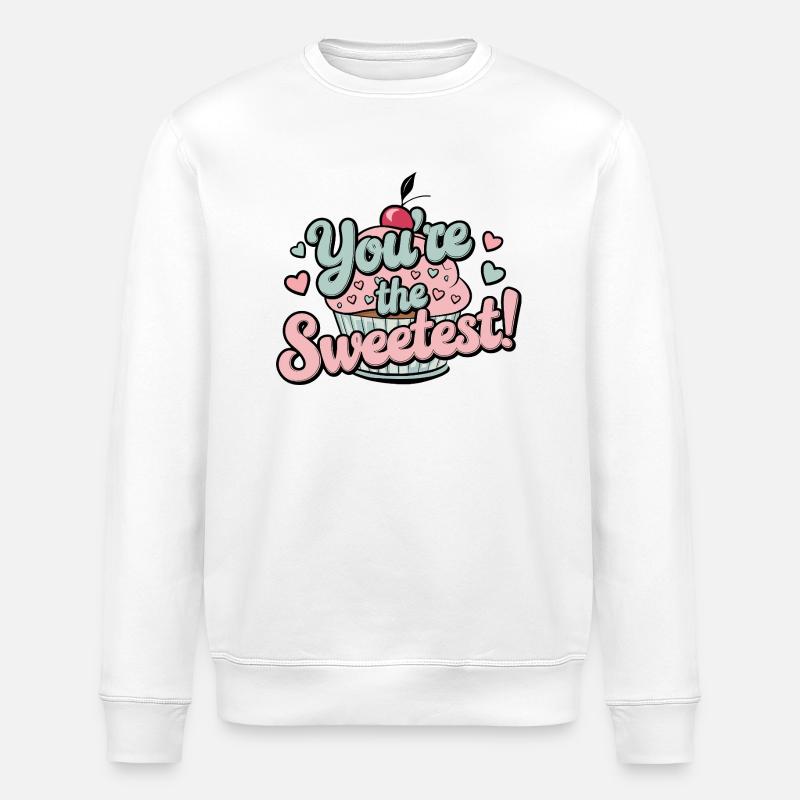 Tu es le plus doux - Sweat bio ROLLER Stanley/Stella Unisexe - blanc