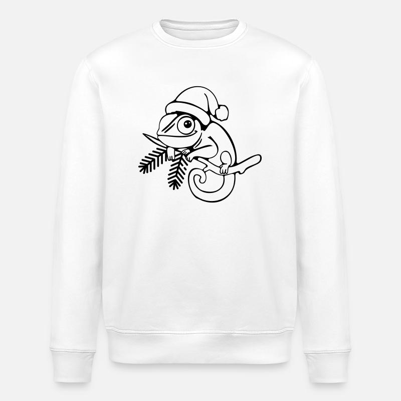 Lui Weihnachten - Stanley/Stella Unisex Bio-Sweatshirt ROLLER - Weiß
