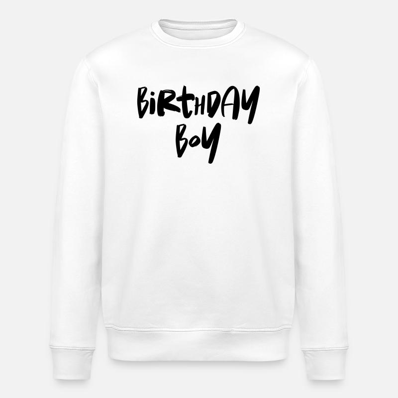 Birthday Boy - Stanley/Stella Unisex Bio-Sweatshirt ROLLER - Weiß