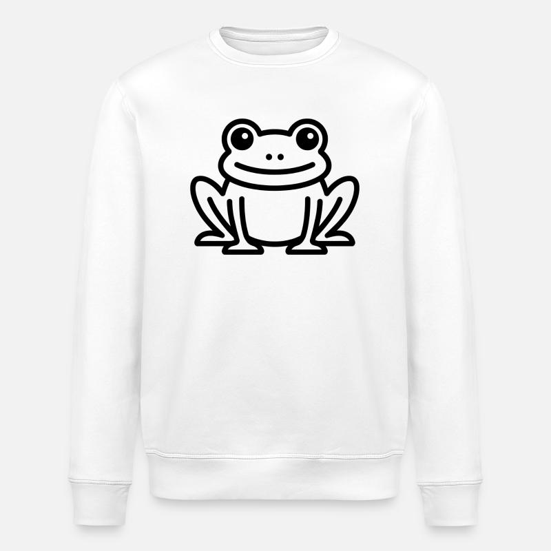 toad - Stanley/Stella ROLLER Unisex Organic Sweatshirt - white